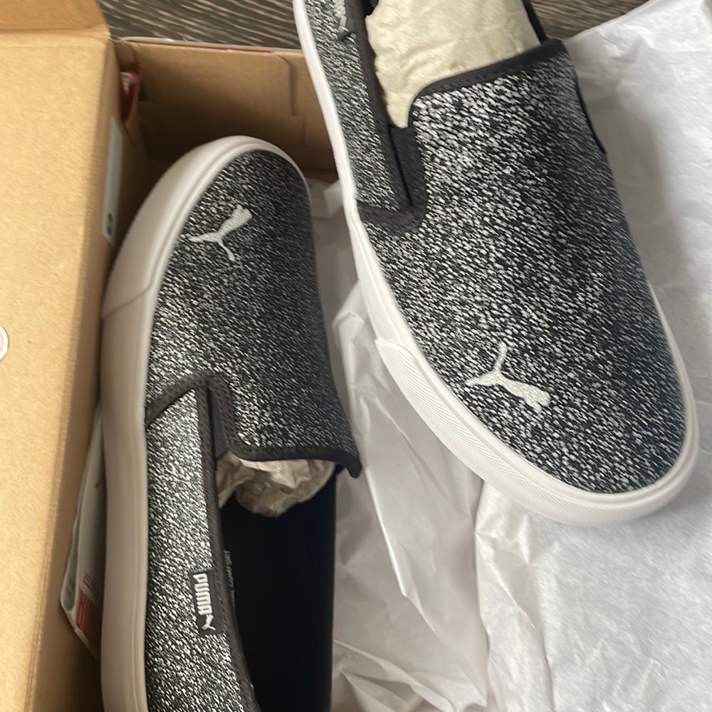Puma slip ons